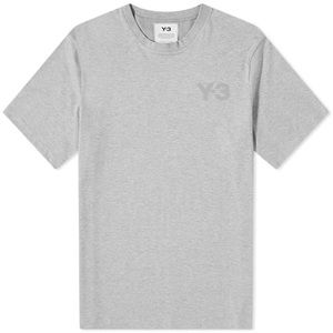 NWT ADIDAS Y-3 CLASSIC CHEST LOGO T-SHIRT (GREY) GK4505